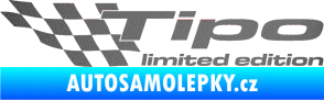 Samolepka Tipo limited edition levá grafitová metalíza