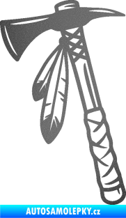 Samolepka Tomahawk 001 levá grafitová metalíza