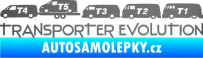 Samolepka Transporter evolution - levá grafitová metalíza
