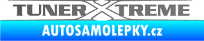 Samolepka Tuner extreme obrys grafitová metalíza