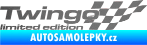 Samolepka Twingo limited edition pravá grafitová metalíza