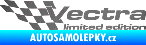 Samolepka Vectra limited edition levá grafitová metalíza