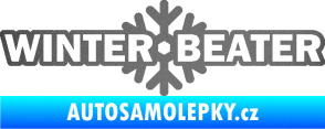 Samolepka Winter beater grafitová metalíza
