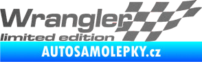 Samolepka Wrangler limited edition pravá grafitová metalíza