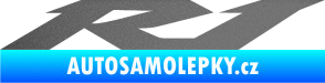 Samolepka Yamaha R1 grafitová metalíza