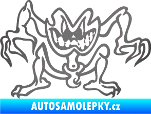 Samolepka Žabák levá grafitová metalíza