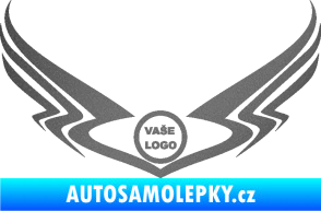Samolepka Znak Tetování 003 grafitová metalíza