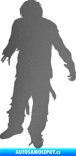 Samolepka Zombie 001 levá grafitová metalíza