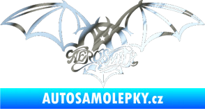 Samolepka Aerosmith 001 chrom fólie stříbrná zrcadlová