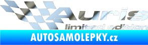 Samolepka Auris limited edition levá chrom fólie stříbrná zrcadlová