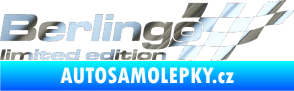 Samolepka Berlingo limited edition pravá chrom fólie stříbrná zrcadlová