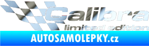 Samolepka Calibra limited edition levá chrom fólie stříbrná zrcadlová