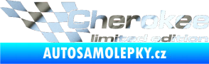 Samolepka Cherokee limited edition levá chrom fólie stříbrná zrcadlová