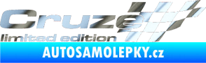 Samolepka Cruze limited edition pravá chrom fólie stříbrná zrcadlová