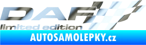 Samolepka DAF limited edition pravá chrom fólie stříbrná zrcadlová