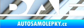 Samolepka DAF chrom fólie stříbrná zrcadlová