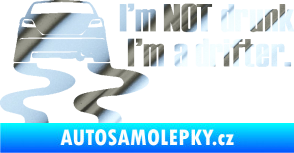 Samolepka Drifter 002 chrom fólie stříbrná zrcadlová