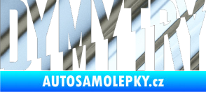 Samolepka Dymytry 001 chrom fólie stříbrná zrcadlová