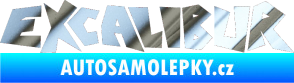 Samolepka Excalibur chrom fólie stříbrná zrcadlová