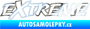 Samolepka Extreme 004 chrom fólie stříbrná zrcadlová