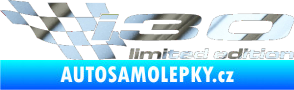 Samolepka i30 limited edition levá chrom fólie stříbrná zrcadlová