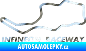 Samolepka Okruh Infineon Raceway chrom fólie stříbrná zrcadlová