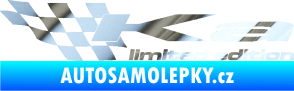 Samolepka Ka limited edition levá chrom fólie stříbrná zrcadlová