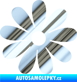 Samolepka Kopretina 001 chrom fólie stříbrná zrcadlová