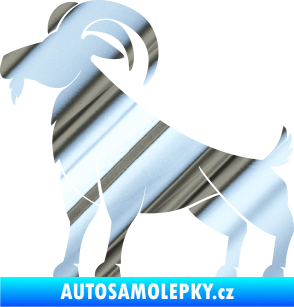 Samolepka Kozel 005 chrom fólie stříbrná zrcadlová