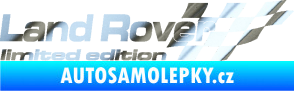 Samolepka Land Rover limited edition pravá chrom fólie stříbrná zrcadlová