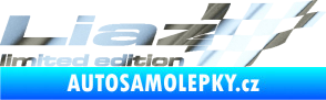 Samolepka Liaz limited edition pravá chrom fólie stříbrná zrcadlová