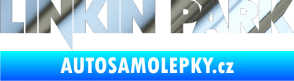 Samolepka Linkin Park 002 chrom fólie stříbrná zrcadlová