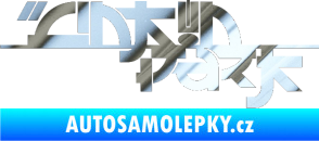 Samolepka Linkin Park 003 chrom fólie stříbrná zrcadlová