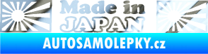 Samolepka Made in Japan 002 chrom fólie stříbrná zrcadlová