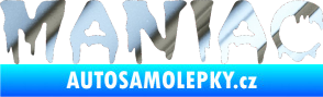 Samolepka Maniac 001 chrom fólie stříbrná zrcadlová