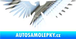 Samolepka Orlice 005 levá chrom fólie stříbrná zrcadlová