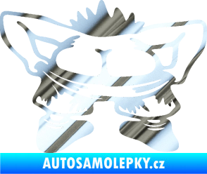Samolepka Polib mi 003 chrom fólie stříbrná zrcadlová