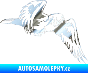 Samolepka Predators 036 pravá chrom fólie stříbrná zrcadlová