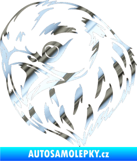 Samolepka Predators 045 levá chrom fólie stříbrná zrcadlová
