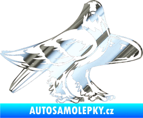 Samolepka Predators 047 pravá chrom fólie stříbrná zrcadlová