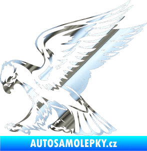 Samolepka Predators 072 levá chrom fólie stříbrná zrcadlová