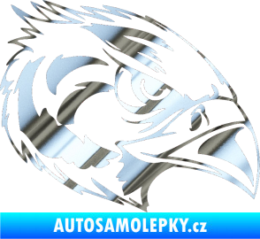 Samolepka Predators 084 pravá chrom fólie stříbrná zrcadlová