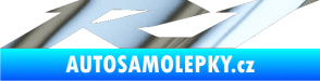 Samolepka R1 001 chrom fólie stříbrná zrcadlová