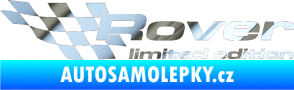Samolepka Rover limited edition levá chrom fólie stříbrná zrcadlová