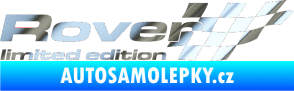 Samolepka Rover limited edition pravá chrom fólie stříbrná zrcadlová