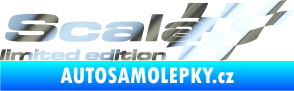 Samolepka Scala limited edition pravá chrom fólie stříbrná zrcadlová