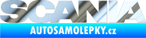 Samolepka Scania chrom fólie stříbrná zrcadlová