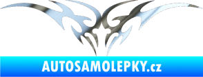 Samolepka Tetování 001 chrom fólie stříbrná zrcadlová