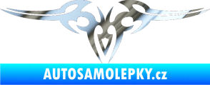 Samolepka Tetování 006 chrom fólie stříbrná zrcadlová