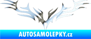 Samolepka Tetování 008 chrom fólie stříbrná zrcadlová